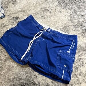ONeill Womens Blue Board Shorts Swim Trunks Cargo Pocket Size 11
